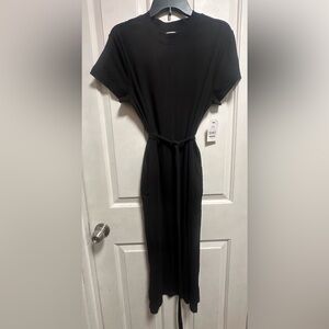 Time and tru belted knit midi dress.